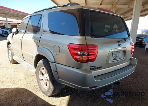 2001 Toyota Sequoia Sr5 V8 from USA, damaged, VIN 5TDZT34A51S033366